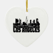 Los Angeles Skyline Ornament