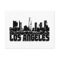 Los Angeles Skyline Postcard