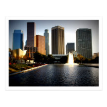 Los Angeles Skyline Postcard