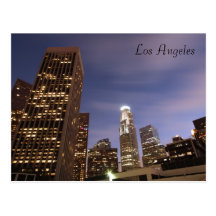 Los Angeles Skyline Postcard