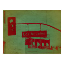 Los Angeles Street Postcard