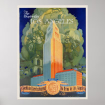 Los Angeles, the Wonder City Posters