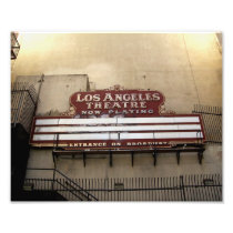 Los Angeles Theatre Vintage Sign