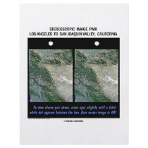Los Angeles To San Joaquin Valley, California Full Color Flyer