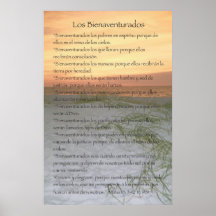 Los Bienaventurados (Version Vertical) Posters
