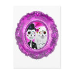 Los Novios Calaca Postcards