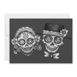 Los Novios Day of the Dead Invitations