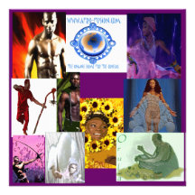 LOS ORISHAS YORUBA INVITATION