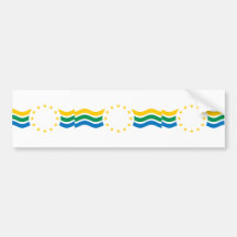 Los Rios (Chile), Chile flag Bumper Stickers
