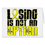 Losing Is Not An Option Endometriosis Card