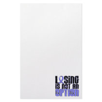 Losing Is Not An Option Prostate Cancer