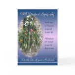 Loss of Husband - With Deepest Sympathy Greeting Card