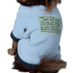 Lost and Found pet clothing