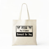 Lost Dog Cashier Tote Bag