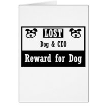 Lost Dog CEO Card