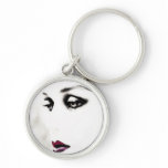 Lost in A Dream Girl, fashion art, template keychains