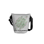 Lost In The Fifth Dimension? (Math Geometry Humor) Messenger Bag