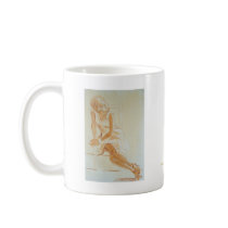 Lost in thought coffee mug
