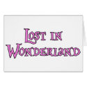 Lost in Wonderland cards