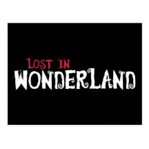 Lost in Wonderland Postcard