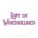 Lost in Wonderland stickers