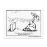 Lost Job, Lost House, Lost TV Post Card