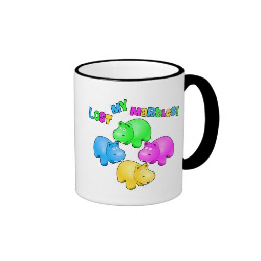 Lost My Marbles Parody Coffee Mug