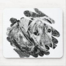 Lost Pup Mouse Pads