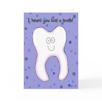 Lost Tooth Teeth Smile Child Congratulations Card