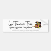 Lost Treasure Trove (bumper sticker)