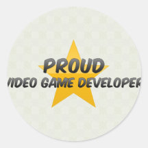 Lotisseur fier de jeu vidéo adhésif