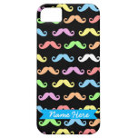 Lots of Moustaches (black) Customizable!