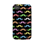 Lots of Moustaches (black) Iphone Case-Mate