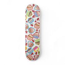 Lotsa Cupcakes n Cherries Skateboard