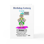 Lottery Birthday Card