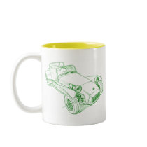 lotus 7 seven coffee mugs