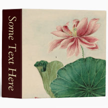 Lotus blossom 2" Binder