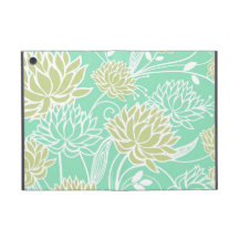 Lotus Blossom Pond Greens iPad Mini Cover For iPad Mini