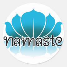 Lotus Blue Sticker
