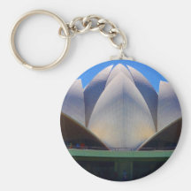 lotus delhi shells keychain