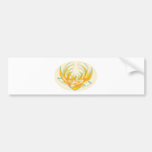LOTUS Fire Energy Design Bumper Stickers