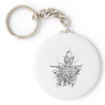 Lotus Flame Keychains
