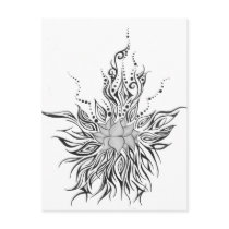 Lotus Flame Post Cards