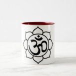 Lotus Flower Aum Symbol Coffee Mug