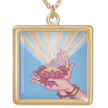 Lotus Flower Blessings - necklace