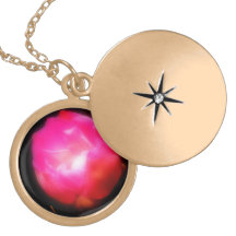Lotus flower- in gold necklaces
