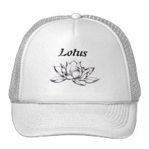 Lotus Flower Mesh Hat