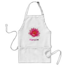 Lotus Flower "Namaste" Yoga Gifts Apron
