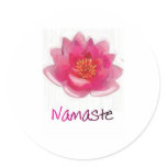 Lotus Flower "Namaste" Yoga Gifts Sticker