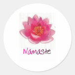 Lotus Flower "Namaste" Yoga Gifts Sticker